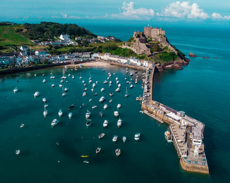 Gorey Harbour & Mont Orgueil