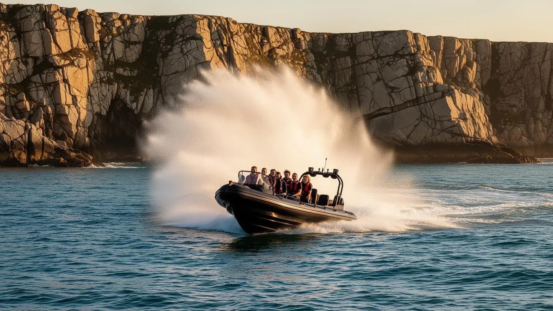 RIB speed boat coastal safari - Jersey
