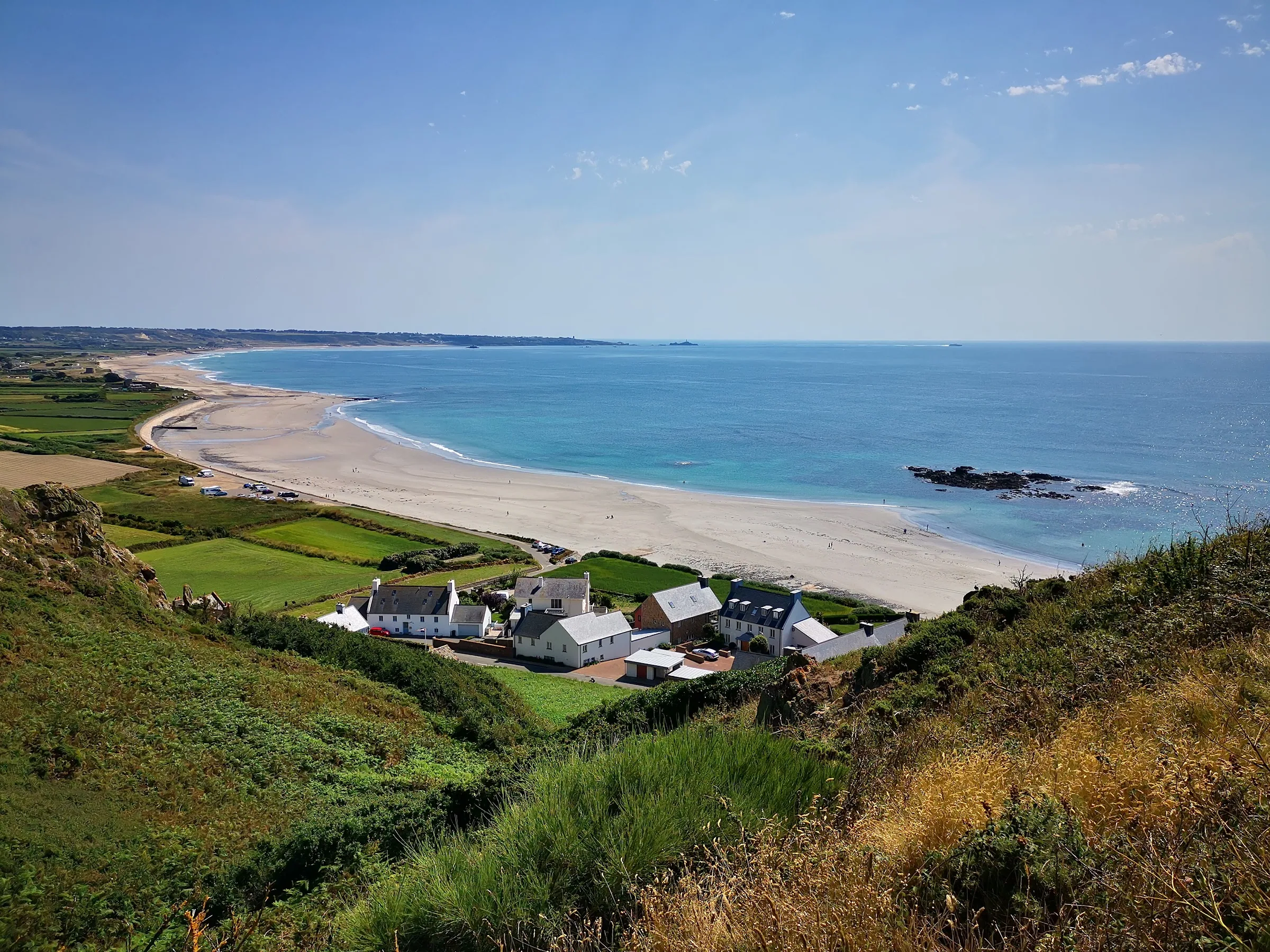 Sunset BBQ at St Ouen's Bay — Jersey
